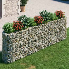 Gabionenbett aus verzinktem Eisen, 330 x 50 x 100 cm von vidaXL, Töpfe und Pflanzgefäße - Ref: Foro24-152035, Preis: 115,68 €...