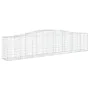 Gabionenkörbe 5 Stk. Bogenform Eisen 400x50x80/100 cm von vidaXL, Töpfe und Pflanzgefäße - Ref: Foro24-3145946, Preis: 769,38...