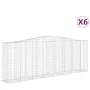 6 units of arched iron gabion baskets 400x50x140/160 cm by vidaXL, Pots and planters - Ref: Foro24-3145986, Price: 1,00 €, Di...