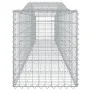 Gabion baskets 5 units arch shape iron 400x50x60/80 cm by vidaXL, Pots and planters - Ref: Foro24-3145933, Price: 626,21 €, D...