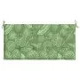 Garden bench cushion in Oxford fabric with leaf print, 120x50x3 cm. by vidaXL, Cushions for chairs and sofas - Ref: Foro24-36...