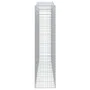 Gabion baskets 4 units arch shape iron 400x50x200/220 cm by vidaXL, Pots and planters - Ref: Foro24-3146023, Price: 1,00 €, D...