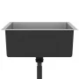Fregadero de cocina hecho a mano acero inoxidable de vidaXL, Fregaderos - Ref: Foro24-51502, Precio: 101,75 €, Descuento: %