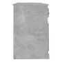 Betongrauer Sperrholzschreibtisch mit Schrank von vidaXL, Schreibtische - Ref: Foro24-3185331, Preis: 135,45 €, Rabatt: %