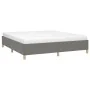 Estructura de cama tela gris oscuro 180x200 cm de vidaXL, Camas y somieres - Ref: Foro24-347182, Precio: 119,72 €, Descuento: %