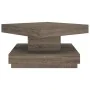 Mesa de centro de MDF gris 60x60x35 cm de vidaXL, Mesas de centro - Ref: Foro24-286098, Precio: 78,24 €, Descuento: %