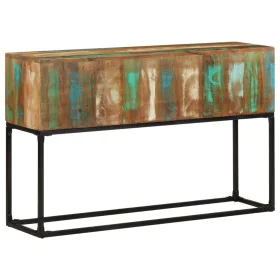 Solid recycled wood console table 120x30x75 cm by vidaXL, Side tables - Ref: Foro24-320822, Price: 138,51 €, Discount: %