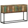 Solid recycled wood console table 120x30x75 cm by vidaXL, Side tables - Ref: Foro24-320822, Price: 138,51 €, Discount: %