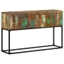 Solid recycled wood console table 120x30x75 cm by vidaXL, Side tables - Ref: Foro24-320822, Price: 138,51 €, Discount: %
