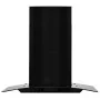 Wand-Dunstabzugshaube 60 cm Edelstahl 756 m³/h schwarz von vidaXL, Extraktoren - Ref: Foro24-50709, Preis: 216,01 €, Rabatt: %