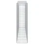 Gabionenkörbe, 2 Stück, Bogenform aus Eisen, 400 x 50 x 180/200 cm von vidaXL, Töpfe und Pflanzgefäße - Ref: Foro24-3146008, ...