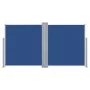 Toldo lateral retráctil azul 100x600 cm de vidaXL, Sombrillas - Ref: Foro24-48446, Precio: 89,37 €, Descuento: %