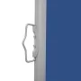 Toldo lateral retráctil azul 100x600 cm de vidaXL, Sombrillas - Ref: Foro24-48446, Precio: 89,37 €, Descuento: %
