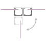 Blue retractable side awning 100x600 cm by vidaXL, Umbrellas - Ref: Foro24-48446, Price: 89,37 €, Discount: %