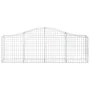 Gabionenkörbe 10 Stück Bogenform Eisen 200x30x60/80 cm von vidaXL, Töpfe und Pflanzgefäße - Ref: Foro24-3145396, Preis: 793,2...