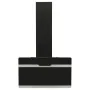 Steel and black tempered glass wall extractor hood 60 cm by vidaXL, Extractors - Ref: Foro24-51667, Price: 143,12 €, Discount: %