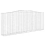 Gabionenkörbe 6 Stk. Bogenform Eisen 400x50x160/180 cm von vidaXL, Töpfe und Pflanzgefäße - Ref: Foro24-3145999, Preis: 1,00 ...
