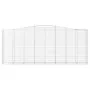 Gabionenkörbe 6 Stk. Bogenform Eisen 400x50x160/180 cm von vidaXL, Töpfe und Pflanzgefäße - Ref: Foro24-3145999, Preis: 1,00 ...