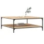 Engineered wood Sonoma oak coffee table 100x100x40 cm by vidaXL, Coffee table - Ref: Foro24-832844, Price: 99,98 €, Discount: %
