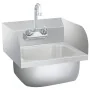 Kommerzielles Waschbecken mit Edelstahlhahn von vidaXL, Sinkt - Ref: Foro24-51115, Preis: 203,70 €, Rabatt: %