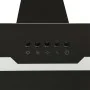 Steel and black tempered glass wall extractor hood 60 cm by vidaXL, Extractors - Ref: Foro24-51667, Price: 143,12 €, Discount: %