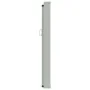 Toldo lateral retráctil de jardín gris 100x500 cm de vidaXL, Sombrillas - Ref: Foro24-48386, Precio: 72,53 €, Descuento: %