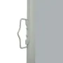 Gray retractable garden side awning 100x500 cm by vidaXL, Umbrellas - Ref: Foro24-48386, Price: 72,53 €, Discount: %