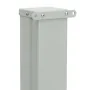 Toldo lateral retráctil de jardín gris 100x500 cm de vidaXL, Sombrillas - Ref: Foro24-48386, Precio: 72,53 €, Descuento: %