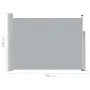 Gray retractable garden side awning 100x500 cm by vidaXL, Umbrellas - Ref: Foro24-48386, Price: 72,53 €, Discount: %