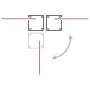 Red retractable side awning 120x1000 cm by vidaXL, Umbrellas - Ref: Foro24-48483, Price: 69,79 €, Discount: %