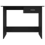 Black particleboard desk 100x50x76 cm by vidaXL, Desks - Ref: Foro24-800550, Price: 67,01 €, Discount: %