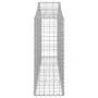 Gabion baskets 10 units, arched shape, iron, 200x30x80/100 cm by vidaXL, Pots and planters - Ref: Foro24-3145417, Price: 688,...