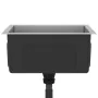 Fregadero de cocina hecho a mano acero inoxidable de vidaXL, Fregaderos - Ref: Foro24-51506, Precio: 86,76 €, Descuento: %