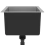 Fregadero de cocina hecho a mano acero inoxidable de vidaXL, Fregaderos - Ref: Foro24-51506, Precio: 86,76 €, Descuento: %