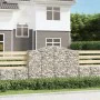 Gabion baskets 5 pcs arch shape iron 200x30x140/160 cm by vidaXL, Pots and planters - Ref: Foro24-3145475, Price: 504,68 €, D...