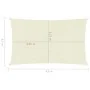 Cream HDPE sail awning 160 g/m² 3.5x4.5 m by vidaXL, Umbrellas - Ref: Foro24-311186, Price: 37,85 €, Discount: %