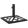 Green cast iron parasol base 44x44x31 cm by vidaXL, Umbrella bases - Ref: Foro24-317760, Price: 45,90 €, Discount: %
