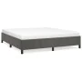 Dark gray velvet bed frame 180x200 cm by vidaXL, Beds and slatted bases - Ref: Foro24-347337, Price: 132,14 €, Discount: %