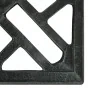 Green cast iron parasol base 44x44x31 cm by vidaXL, Umbrella bases - Ref: Foro24-317760, Price: 45,90 €, Discount: %