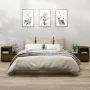 Mesitas de noche 2 uds madera de pino marrón miel 60x34x51 cm de vidaXL, Mesitas de noche - Ref: Foro24-814381, Precio: 78,64...