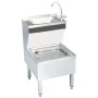 Fregadero lavamanos comercial de pie con grifo acero inoxidable de vidaXL, Fregaderos - Ref: Foro24-51116, Precio: 374,36 €, ...