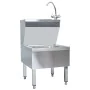 Fregadero lavamanos comercial de pie con grifo acero inoxidable de vidaXL, Fregaderos - Ref: Foro24-51116, Precio: 374,36 €, ...