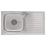 Single bowl camping sink and stainless steel faucet by vidaXL, Sinks - Ref: Foro24-151213, Price: 159,49 €, Discount: %