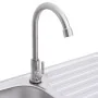Single bowl camping sink and stainless steel faucet by vidaXL, Sinks - Ref: Foro24-151213, Price: 159,49 €, Discount: %
