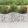 Gabionenkörbe 40 Stück Bogenform Eisen 200x30x80/100 cm von vidaXL, Töpfe und Pflanzgefäße - Ref: Foro24-3145427, Preis: 2,00...
