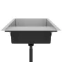 Handgefertigte Küchenspüle aus Edelstahl von vidaXL, Sinkt - Ref: Foro24-51526, Preis: 311,87 €, Rabatt: %