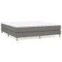 Dark gray fabric bed frame 180x200 cm by vidaXL, Beds and slatted bases - Ref: Foro24-3120631, Price: 126,83 €, Discount: %