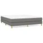 Estructura de cama tela gris oscuro 180x200 cm de vidaXL, Camas y somieres - Ref: Foro24-3120631, Precio: 128,85 €, Descuento: %