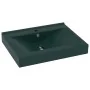 Luxury sink with dark green ceramic faucet 60x46 cm by vidaXL, Sinks - Ref: Foro24-147025, Price: 95,51 €, Discount: %