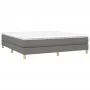 Estructura de cama tela gris oscuro 180x200 cm de vidaXL, Camas y somieres - Ref: Foro24-3120631, Precio: 128,85 €, Descuento: %
